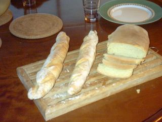 Ciabatta et baguettes
